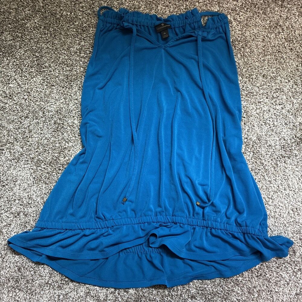 Worthington Women’s Blue Tank Top Size XL